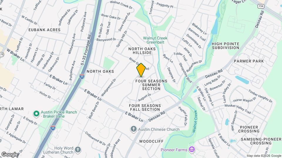 11602 April Dr, Unit B Map and Location Details