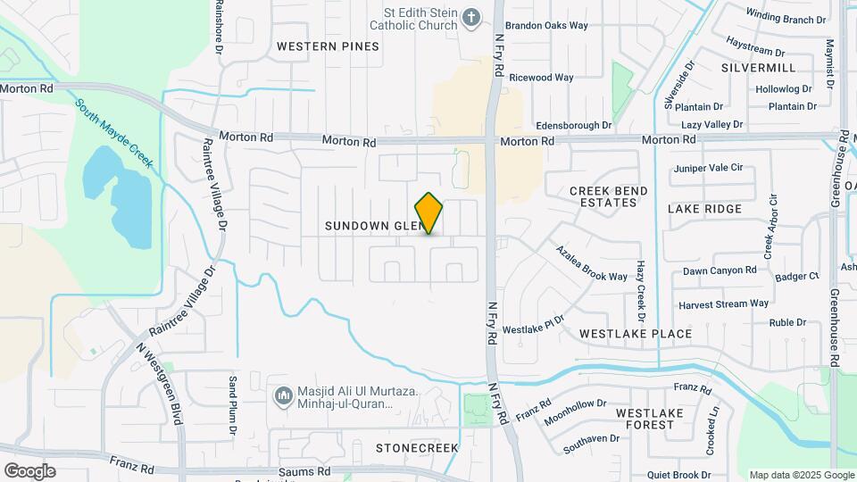 20126 Rolling Hills Ln Map and Location Details