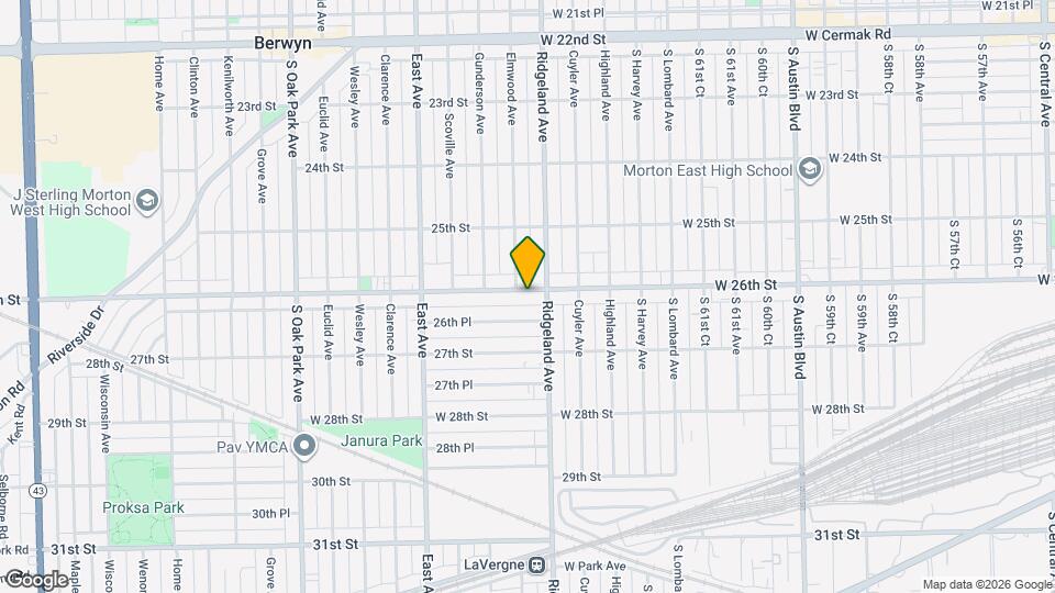 6416 W 26th St, Unit 2 Mapa y Detalles de la Ubicación