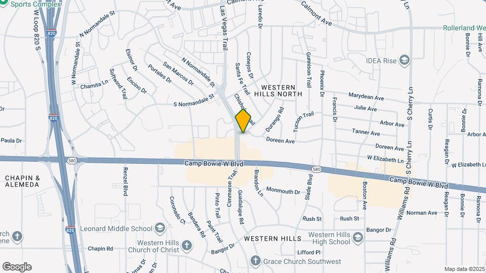 3225 Cortez Dr Map and Location Details