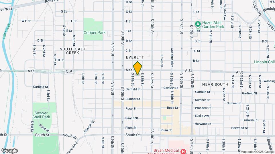 1122 Washington St Mapa y Detalles de la Ubicación
