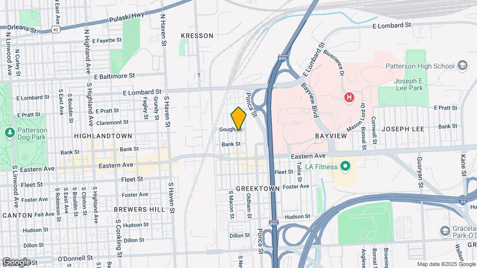 313 S Newkirk St Map and Location Details
