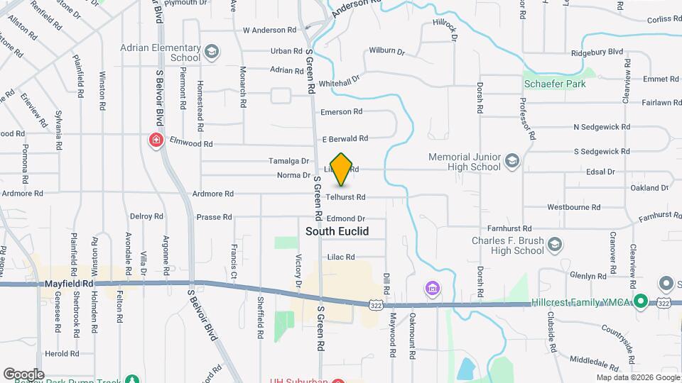 4493 Telhurst Rd Map and Location Details