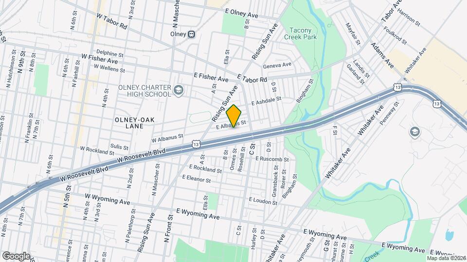 321 E Roosevelt Blvd, Unit 2 Mapa y Detalles de la Ubicación