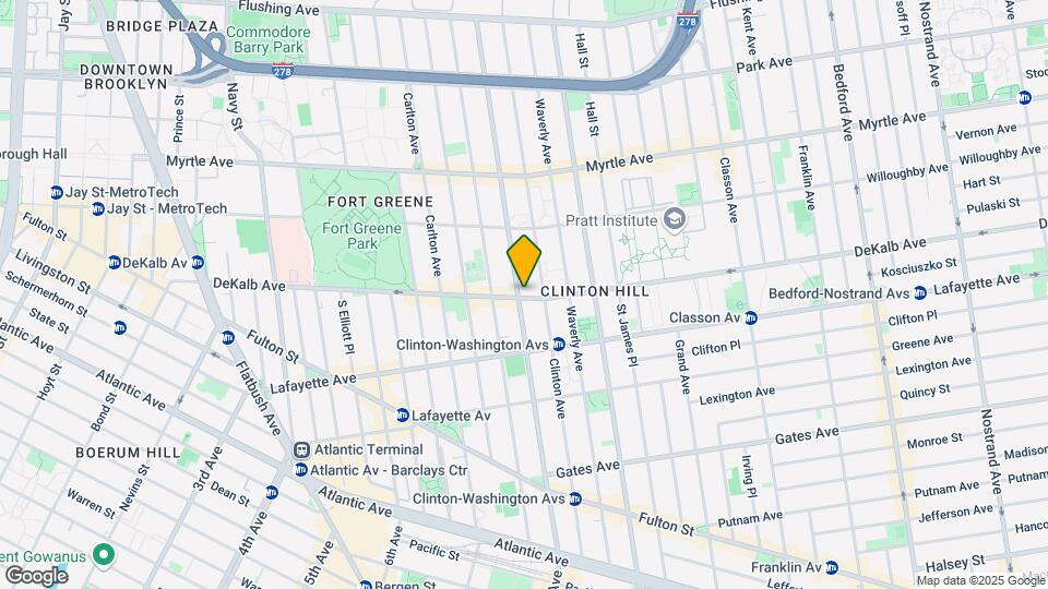 251 DeKalb Ave Mapa y Detalles de la Ubicación