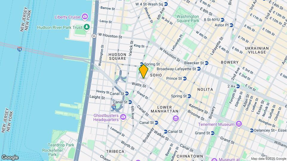 55 Thompson<sup>®</sup> Mapa y Detalles de la Ubicación