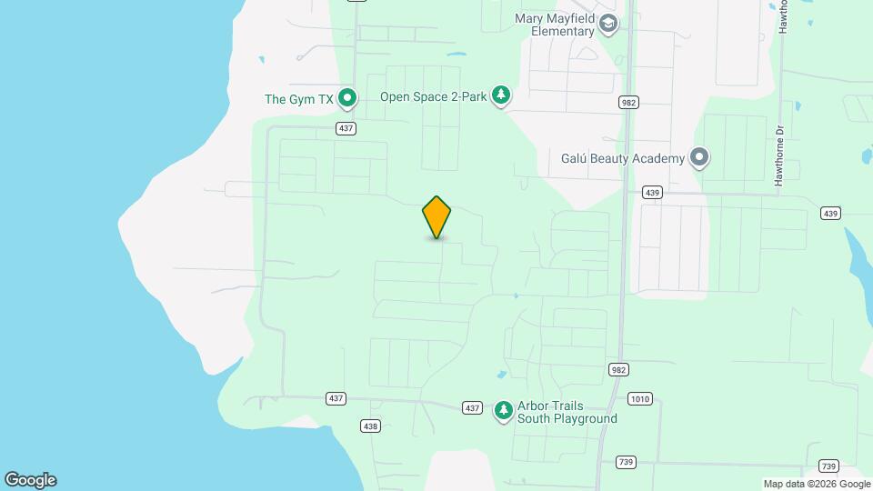 6500 Glade St Map and Location Details