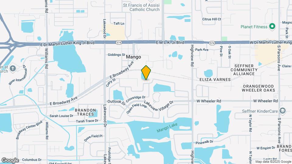 1610 Palm Leaf Dr Map and Location Details
