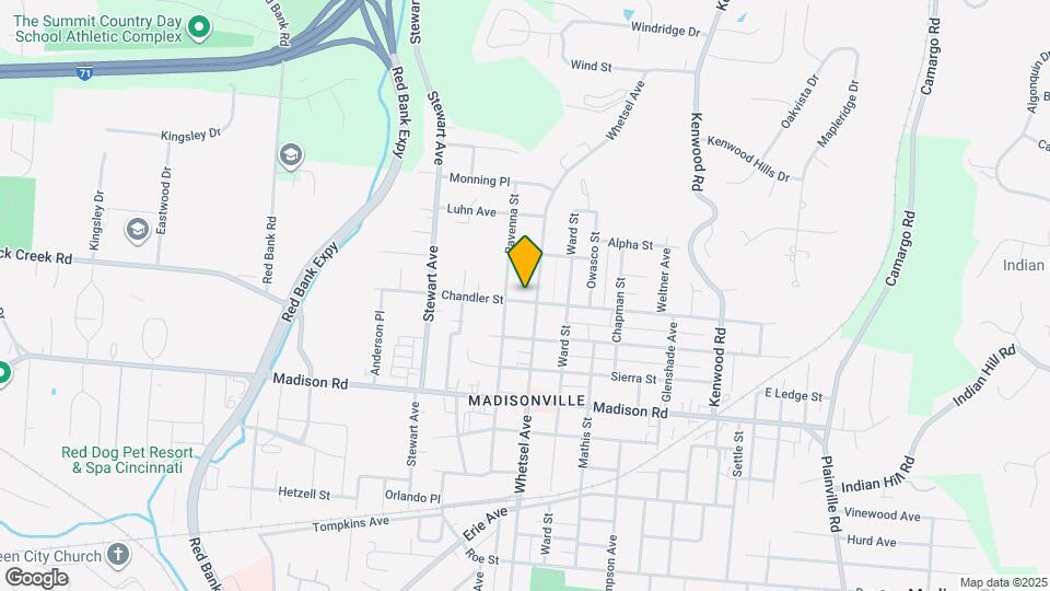 5814 Chandler St Map and Location Details