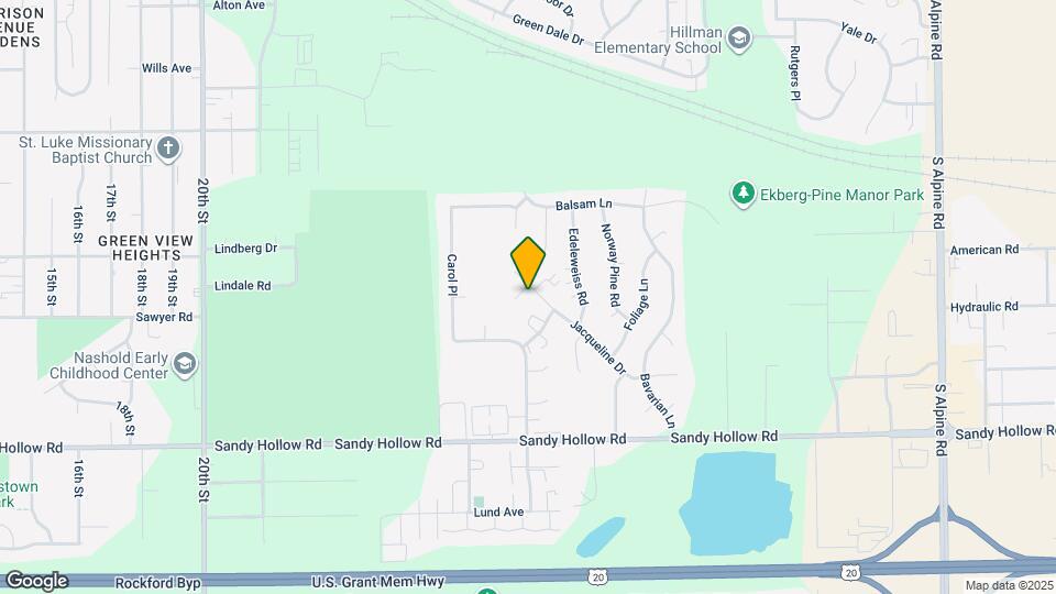 3111 Jacqueline Dr Map and Location Details