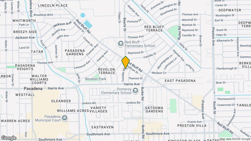 1609 Camille St Map and Location Details