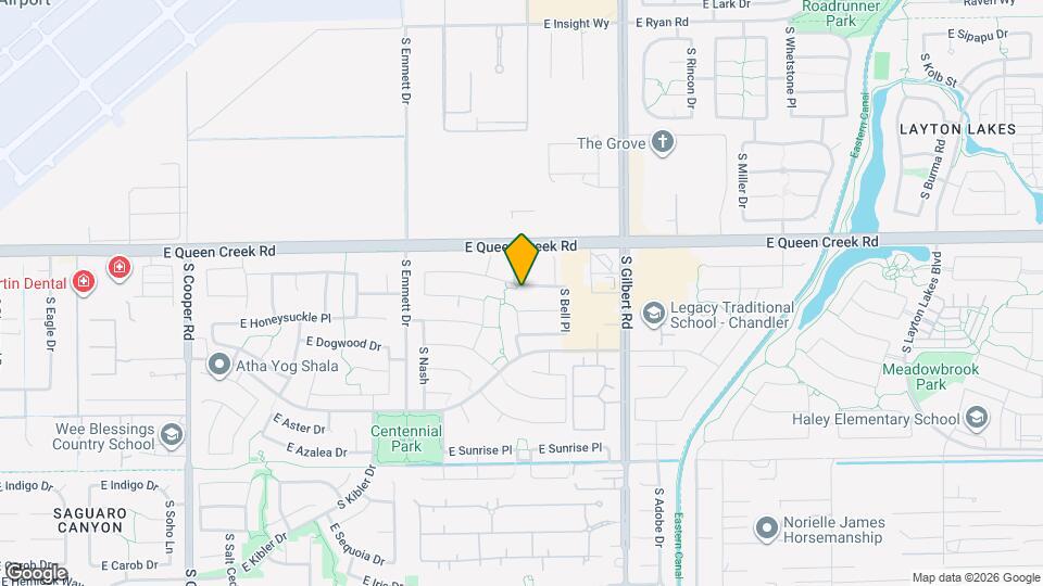 2771 E Wisteria Dr Map and Location Details