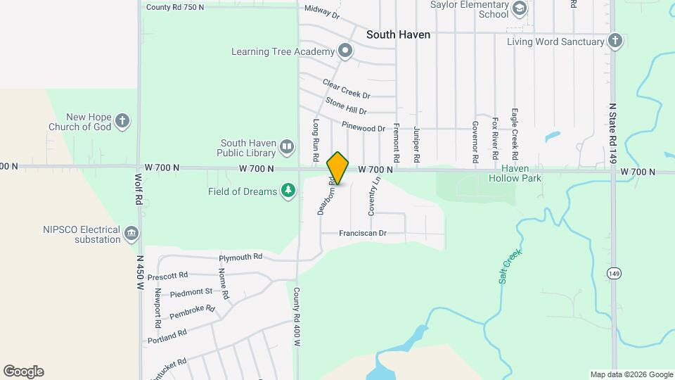 693 Dearborn Rd Map and Location Details