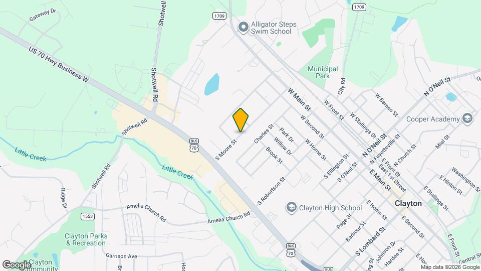 549 S Moore St Map and Location Details