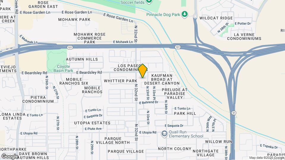 3224 E Escuda Rd Map and Location Details