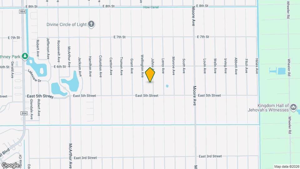 509 Johns Ave Map and Location Details