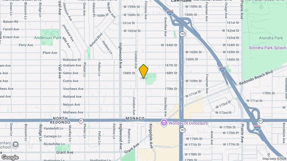 4629 W 169th St Map and Location Details