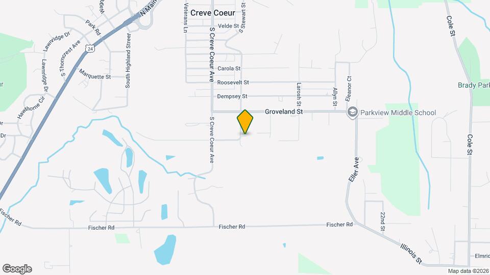 928 S Stewart St Map and Location Details