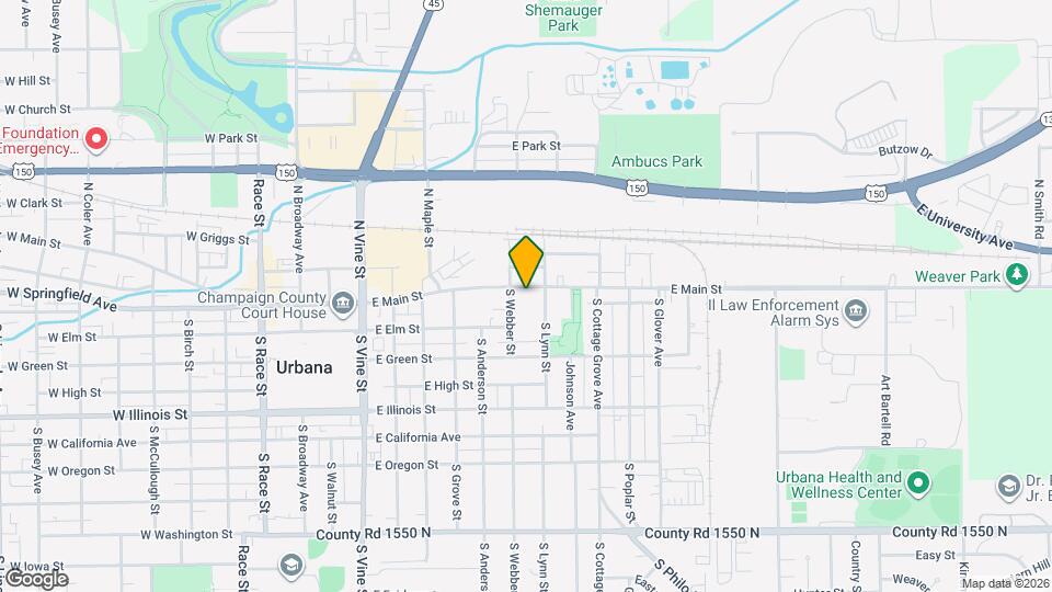 805 E Main St Map and Location Details