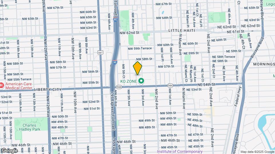 5519 NW 4th Ave Map and Location Details