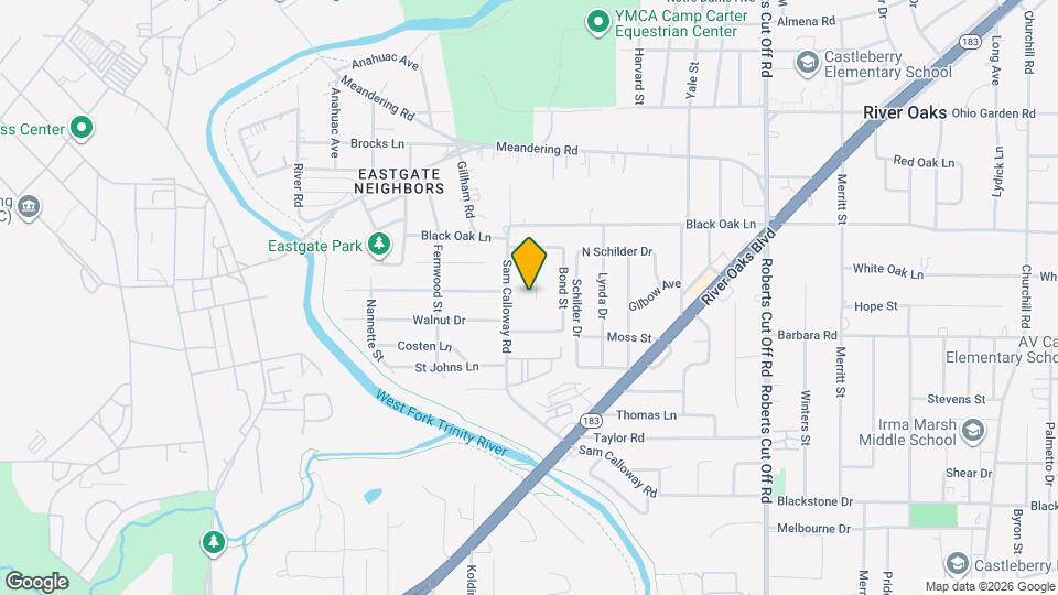 727 Stamps Ave Map and Location Details