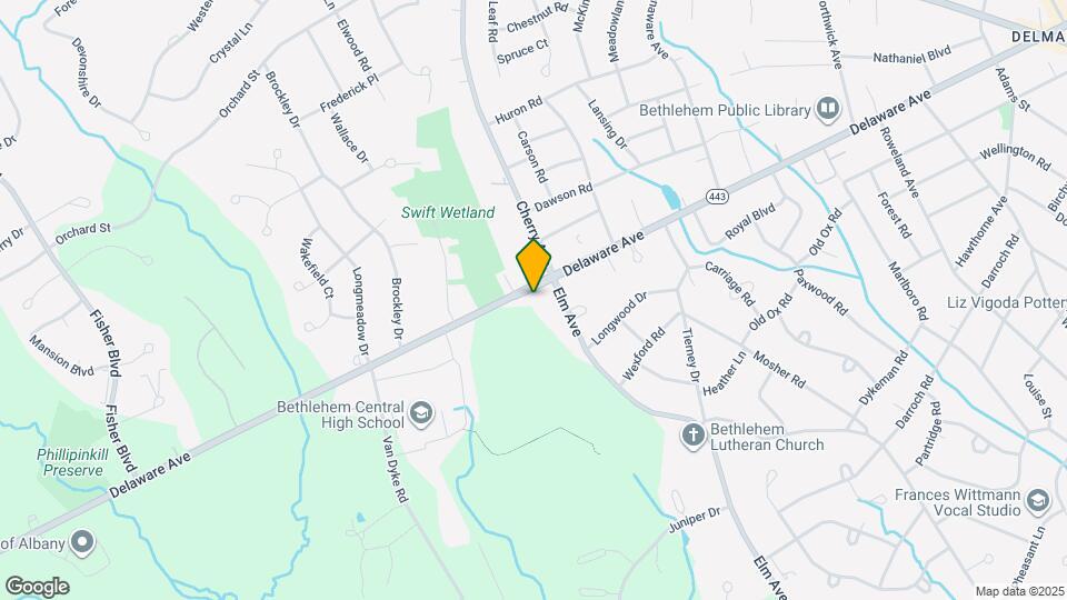 644 Delaware Ave Map and Location Details