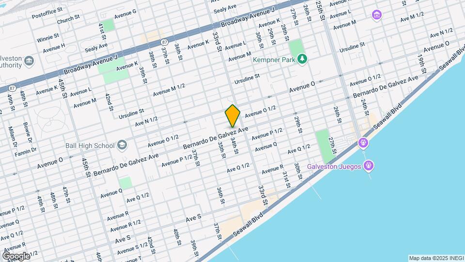 3328 Bernardo De Galvez Ave Map and Location Details