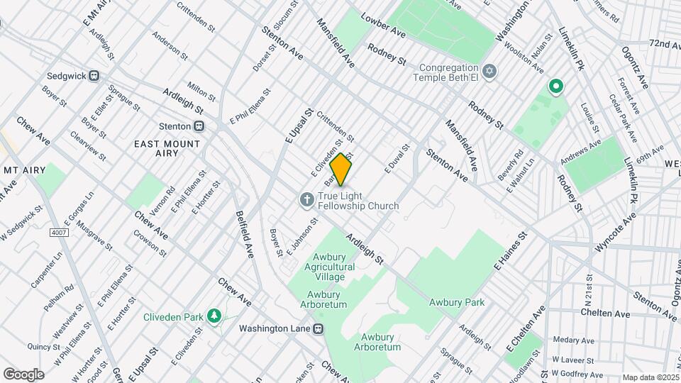 14XX E Johnson St Mapa y Detalles de la Ubicación