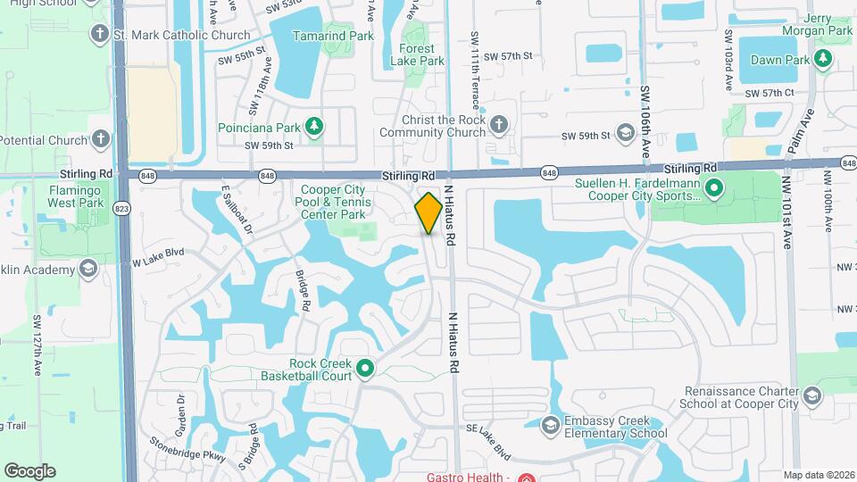 3970 Fern Forest Rd Map and Location Details