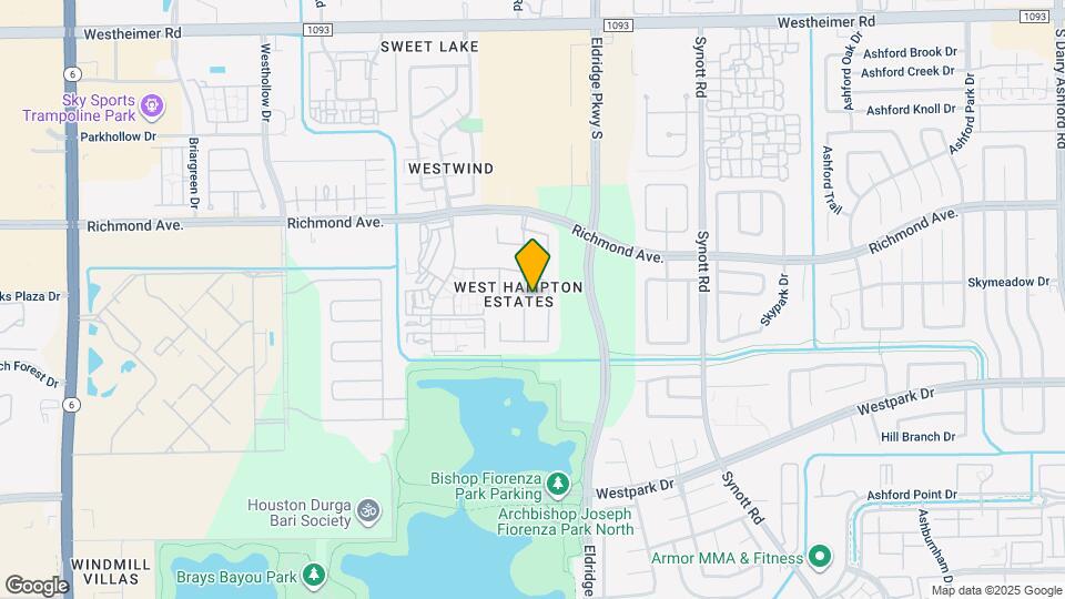 3123 W Hampton Dr Map and Location Details