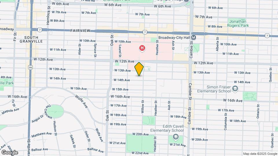 815-823 W 14th Ave Map and Location Details