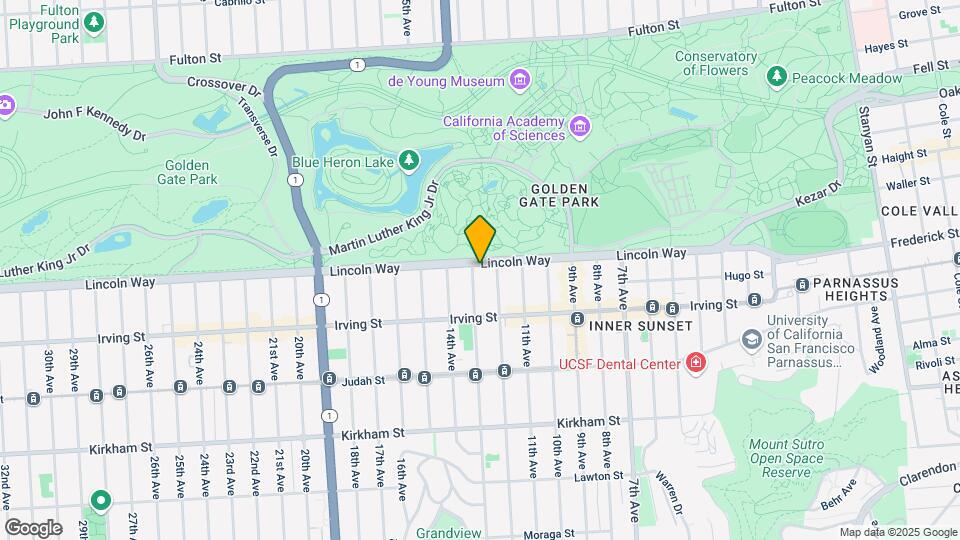 1204 Funston Ave Map and Location Details