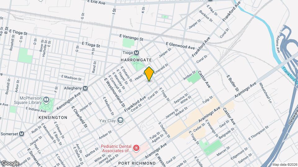 3451 Braddock St Map and Location Details