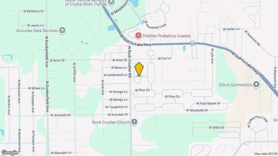 6134 W Pinedale Cir Map and Location Details