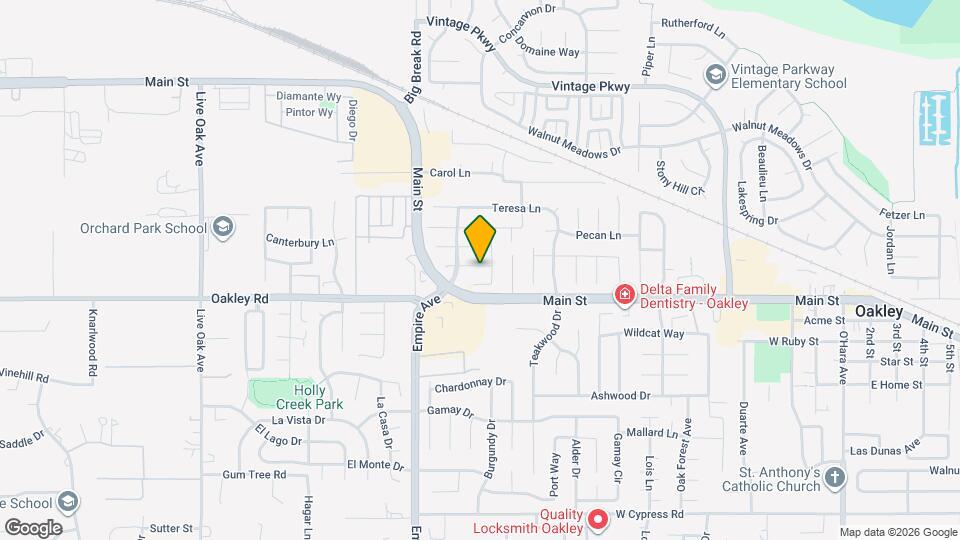 1837 Babbe St Map and Location Details