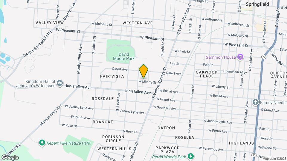 816 W Liberty St Map and Location Details