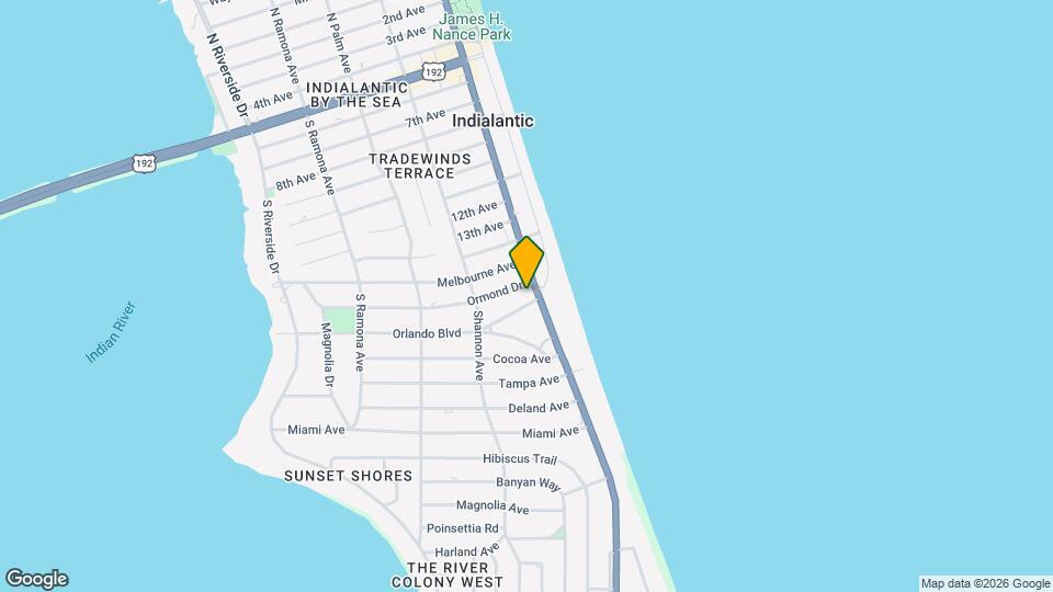 100 Ocean Ter Map and Location Details