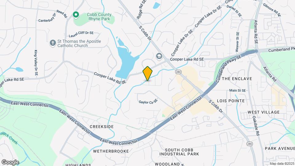 4520 Coopers Creek Cir SE Map and Location Details