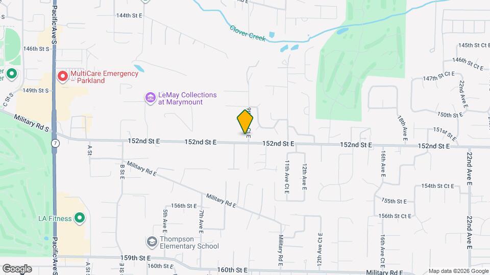 917 152nd St E Map and Location Details