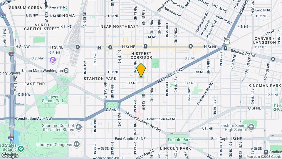 510 8th St NE Map and Location Details
