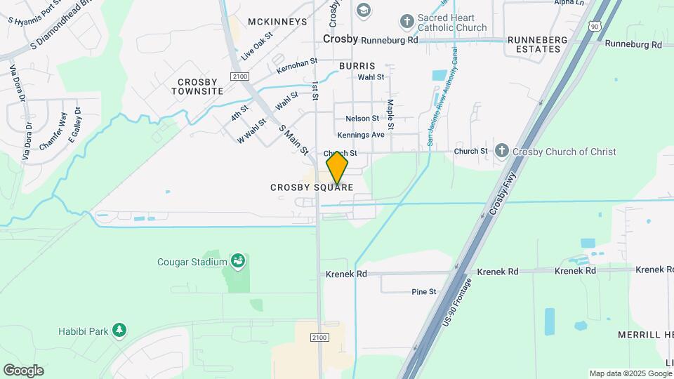 Crosby Square Apartments Mapa y Detalles de la Ubicación