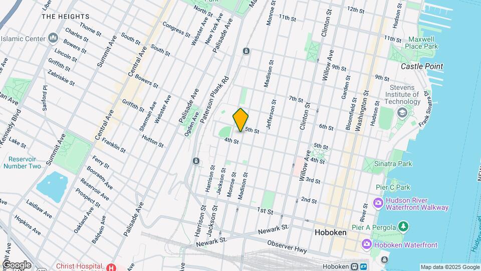 412 Monroe St Map and Location Details