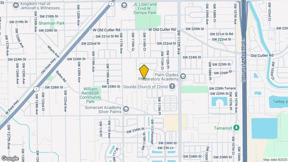 22723 SW 114th Pl Map and Location Details