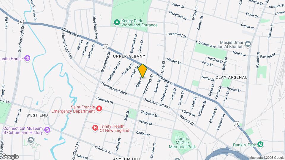 54-56 Edgewood St Mapa y Detalles de la Ubicación