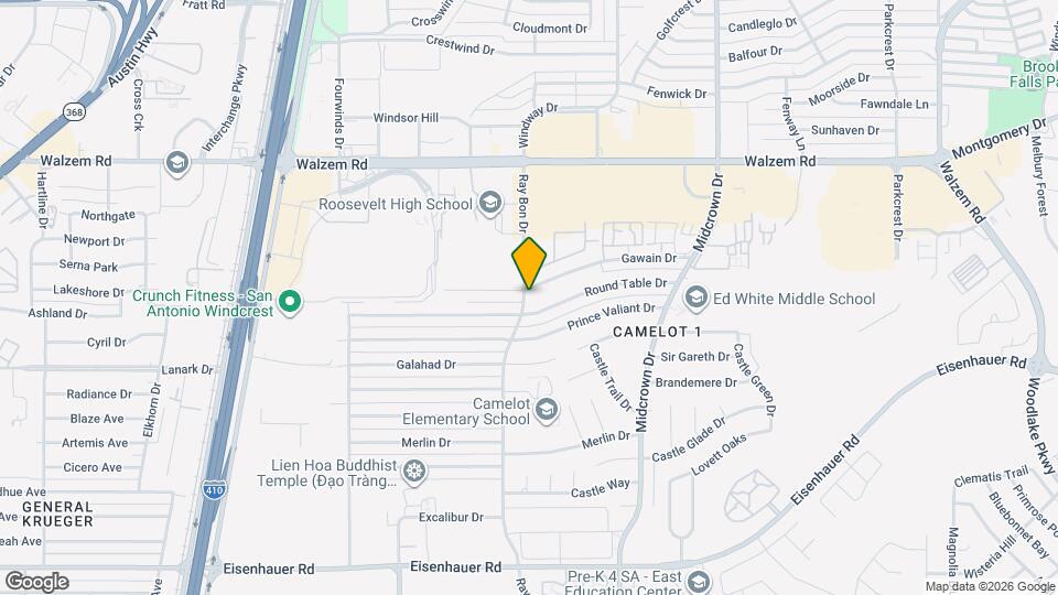 5202 Gawain Dr Map and Location Details