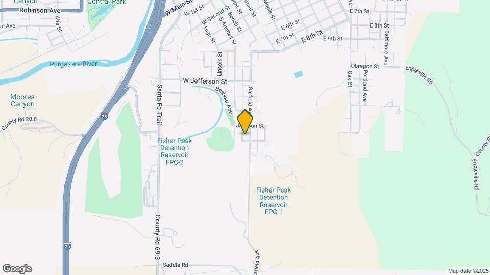 1521 Garfield Ave Map and Location Details