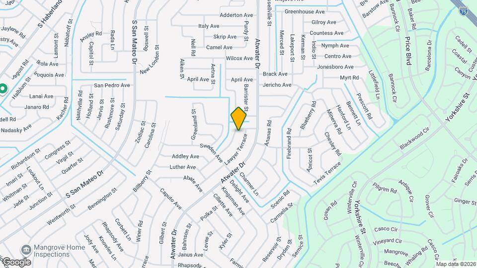 2576 Wilburn Terrace Map and Location Details