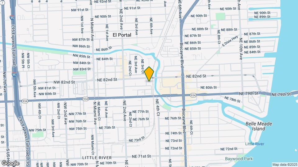 371 NE 80th Ter Map and Location Details