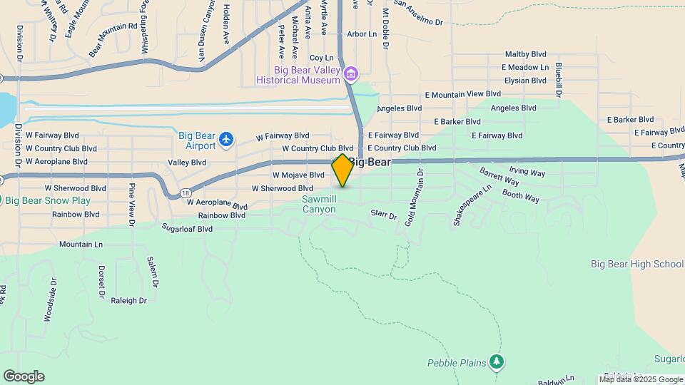 124 W Sherwood Blvd Mapa y Detalles de la Ubicación