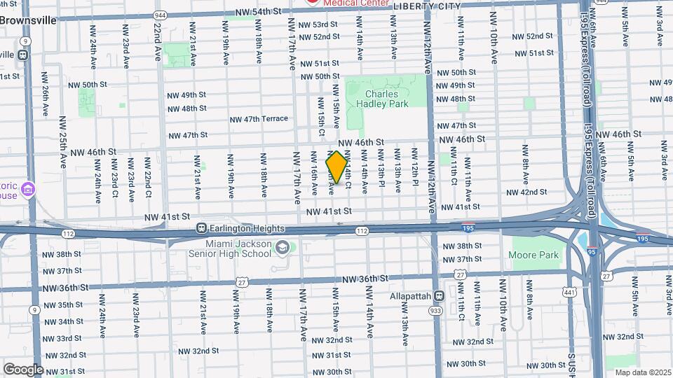 1490 NW 43rd St Mapa y Detalles de la Ubicación